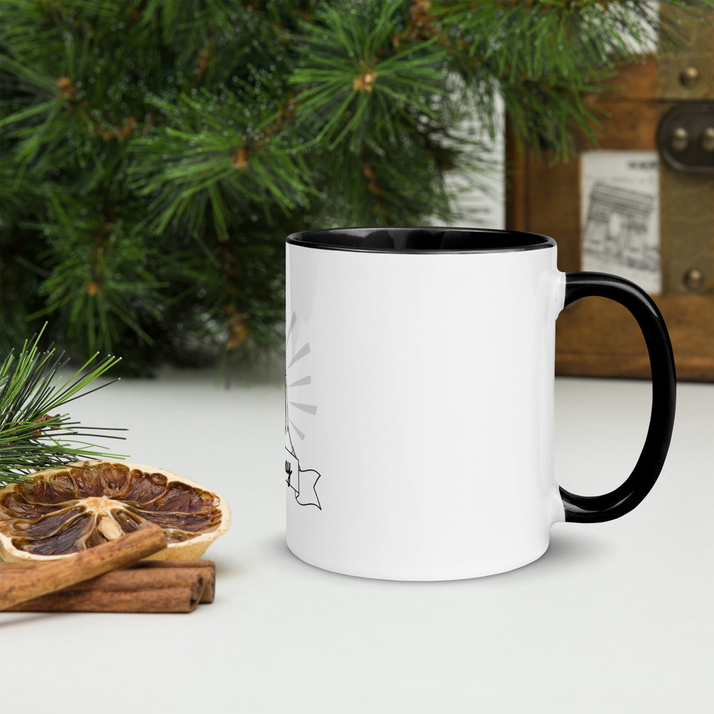 I Pray Mug with Color Inside