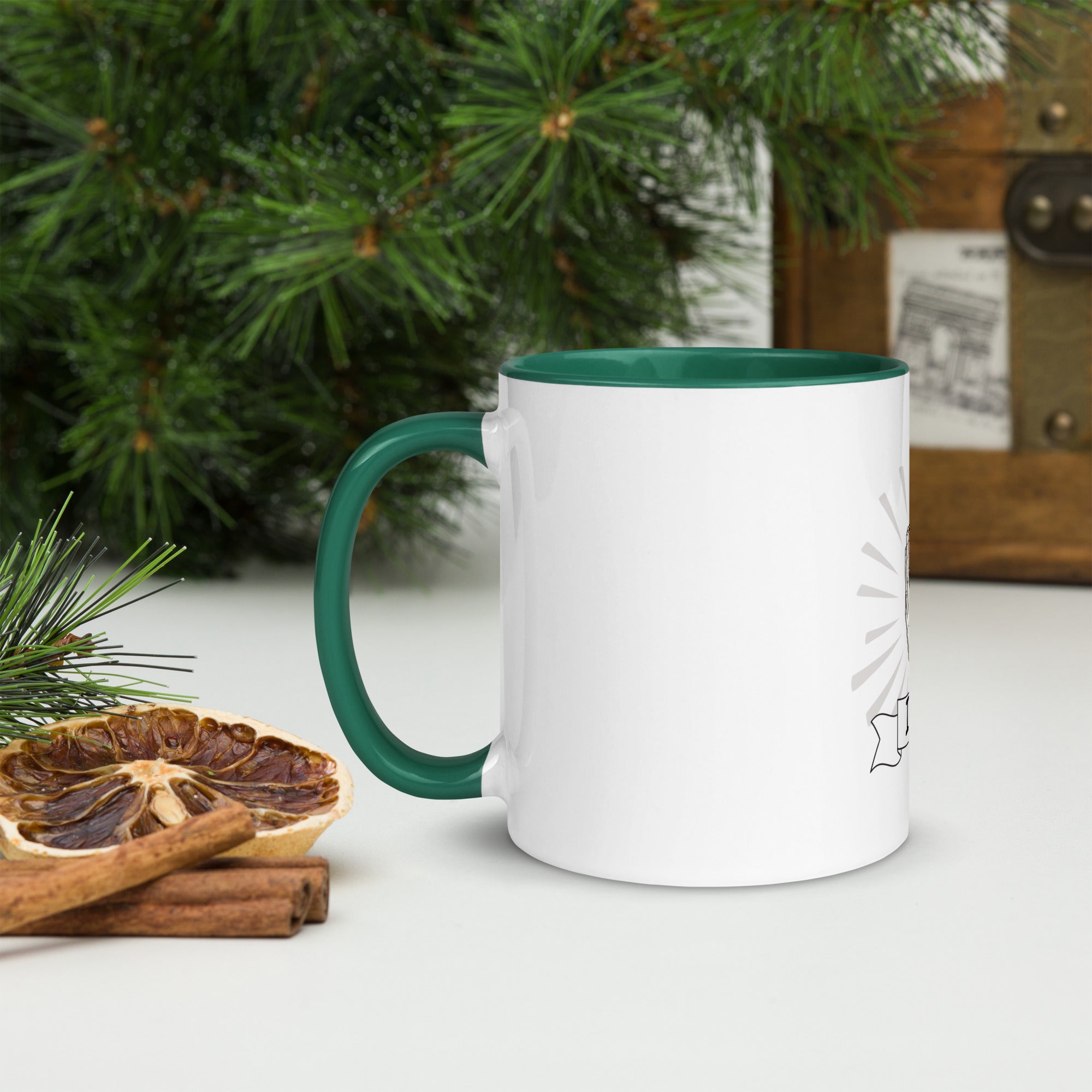 I Pray Mug with Color Inside