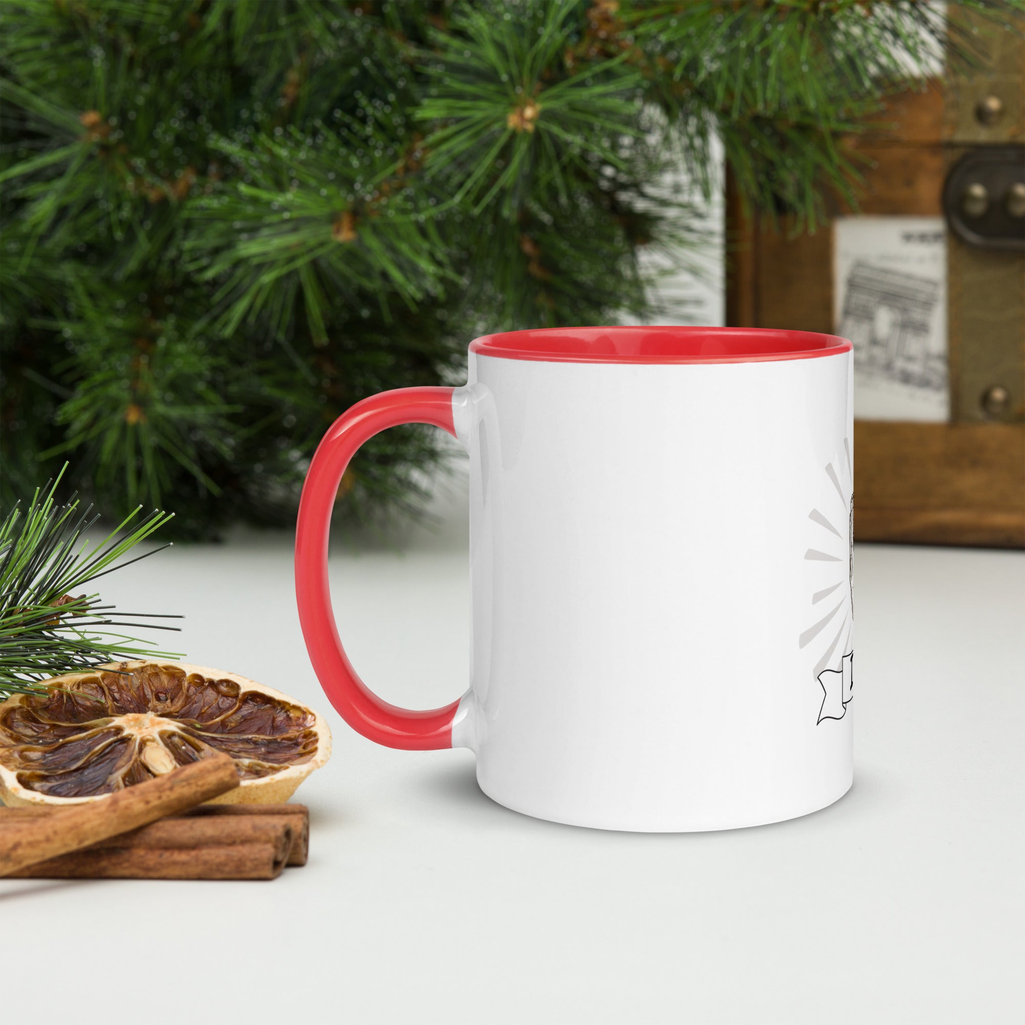 I Pray Mug with Color Inside