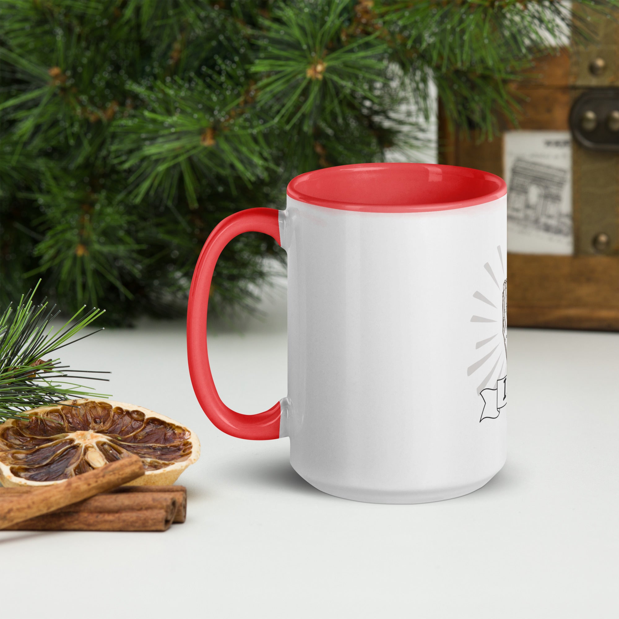 I Pray Mug with Color Inside