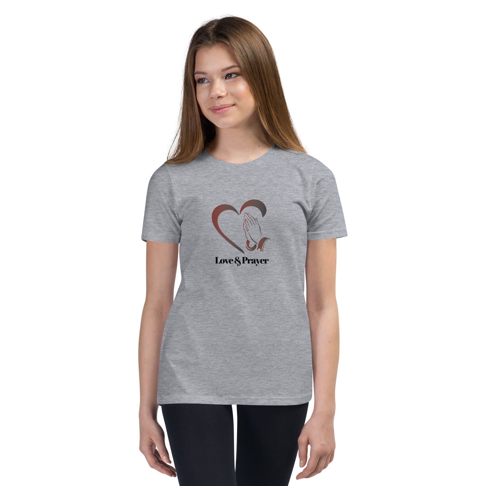 Love & Prayer Youth Short Sleeve T-Shirt