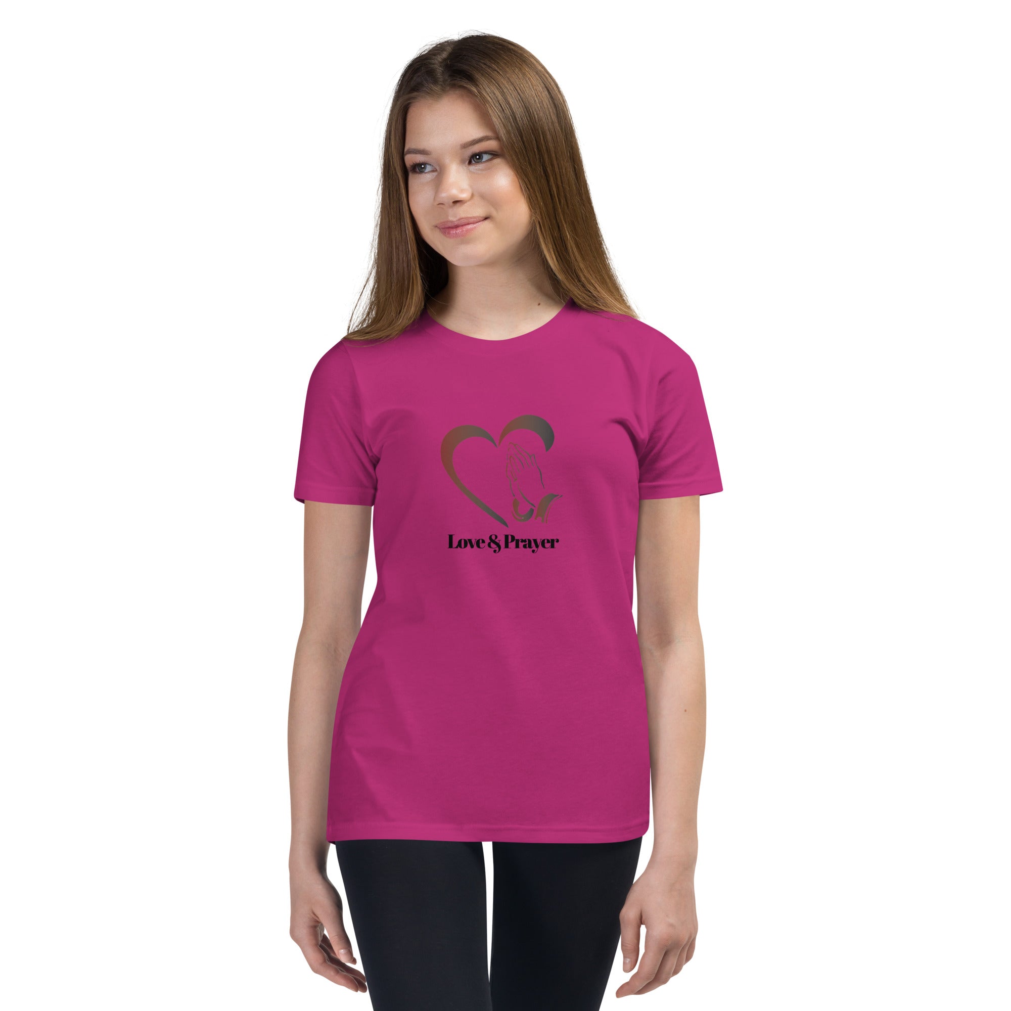 Love & Prayer Youth Short Sleeve T-Shirt