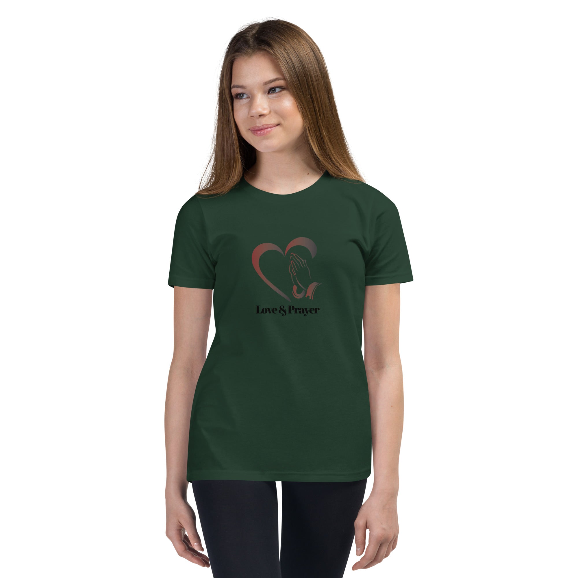 Love & Prayer Youth Short Sleeve T-Shirt