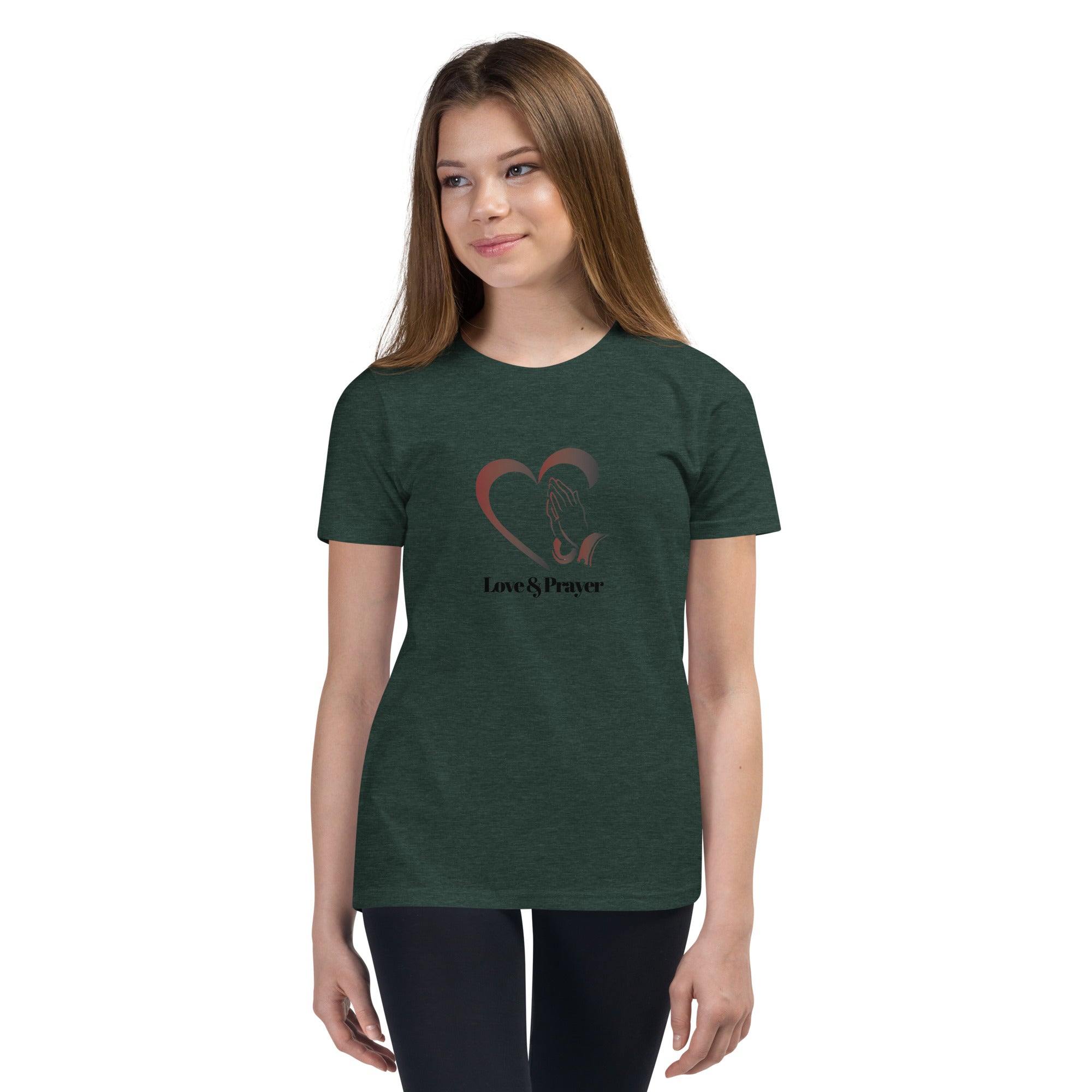 Love & Prayer Youth Short Sleeve T-Shirt