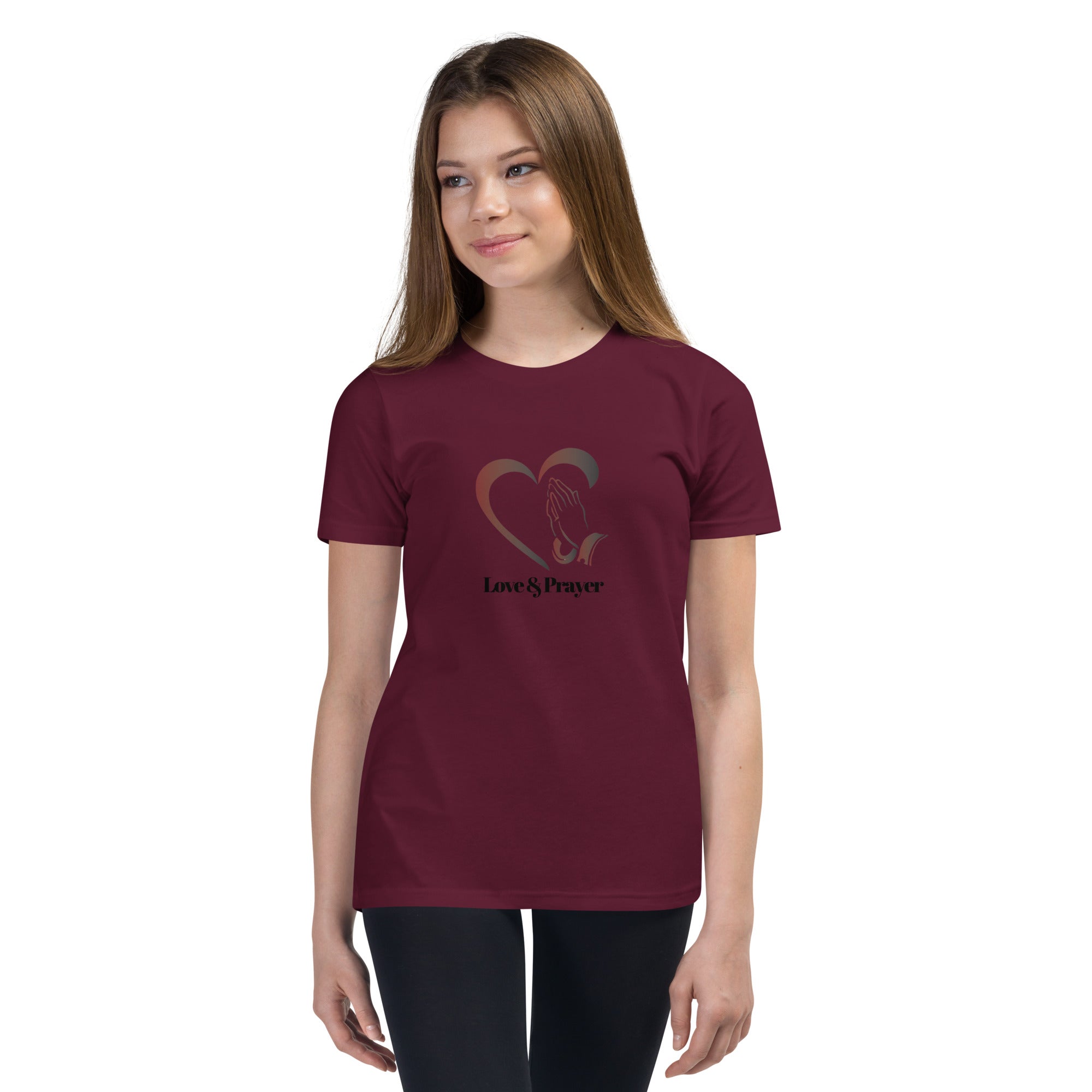 Love & Prayer Youth Short Sleeve T-Shirt