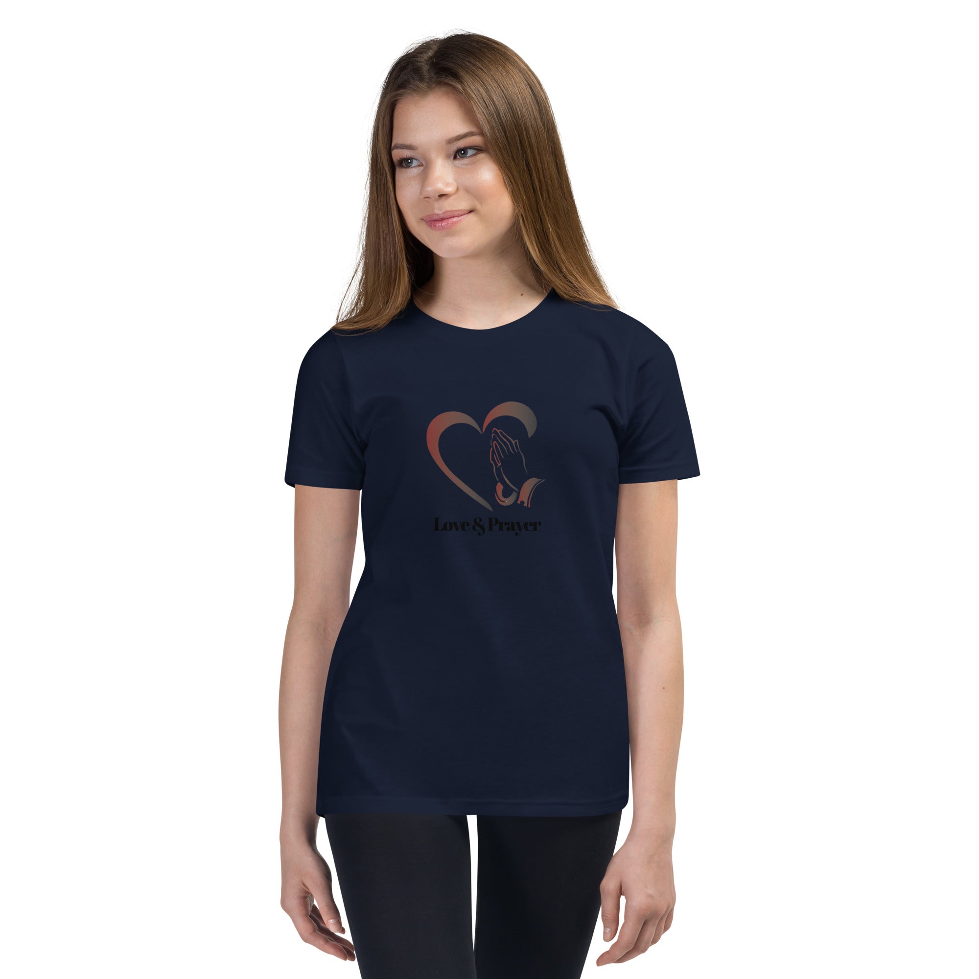 Love & Prayer Youth Short Sleeve T-Shirt