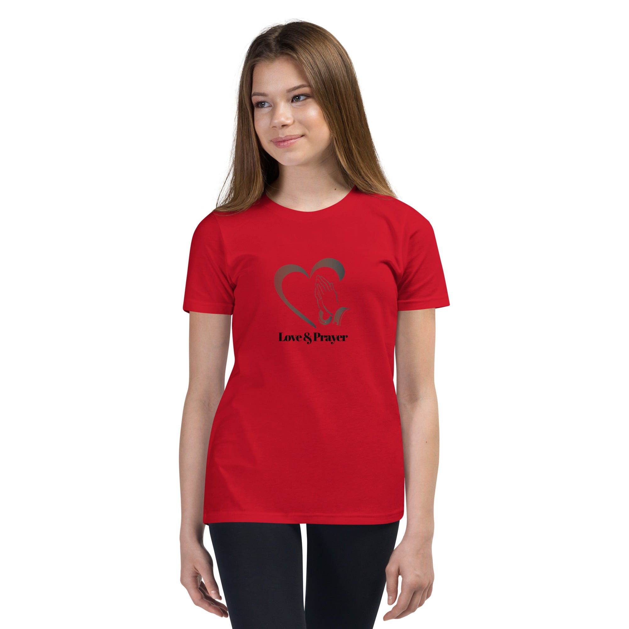 Love & Prayer Youth Short Sleeve T-Shirt